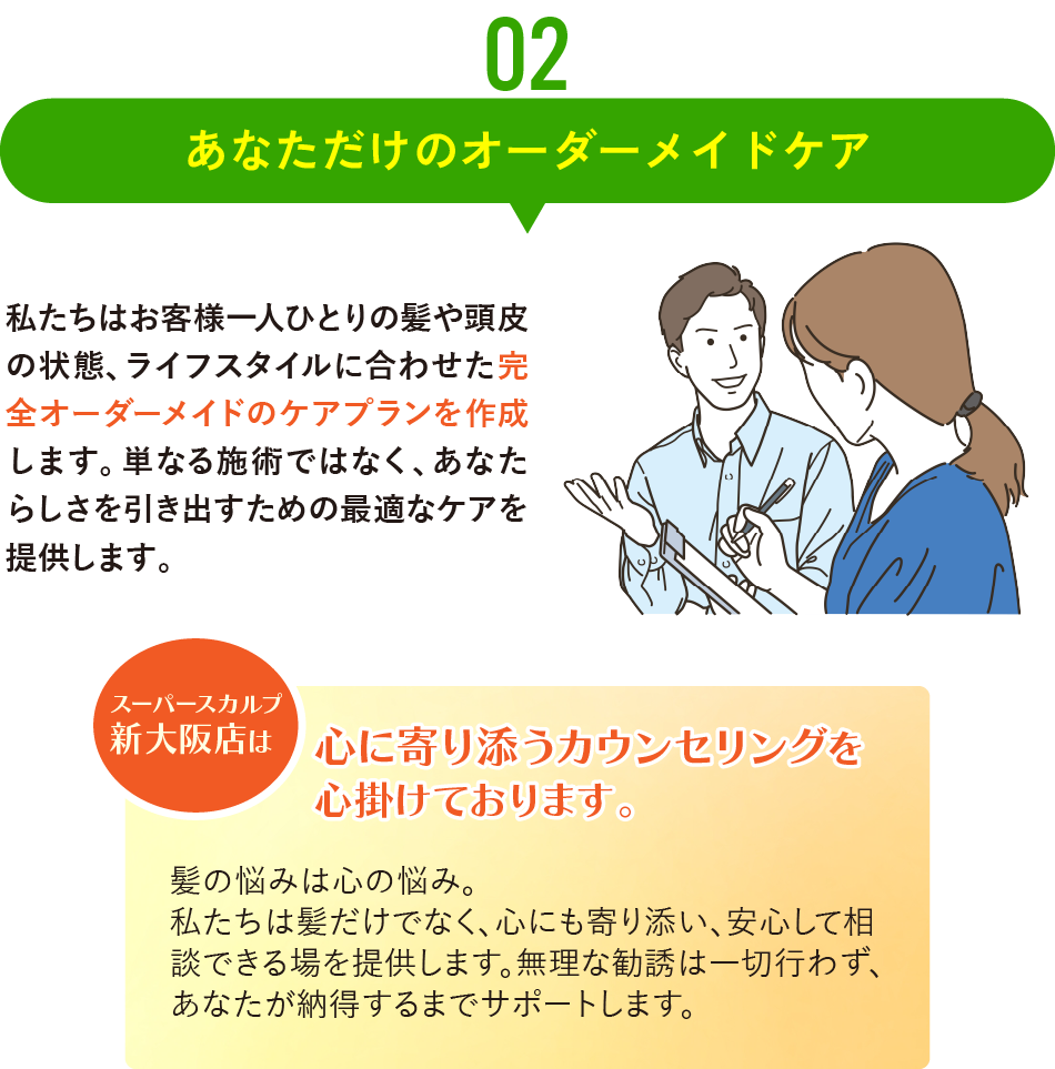 あなただけのオーダーメイド